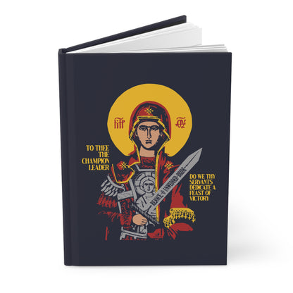 To Thee the Champion Leader No. 1 | Orthodox Christian Accessory | Hardcover Journal