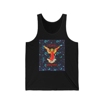 He Maketh His Angels Spirits (Psalm 103 LXX) No. 1 | Orthodox Christian Jersey Tank Top / Sleeveless Shirt