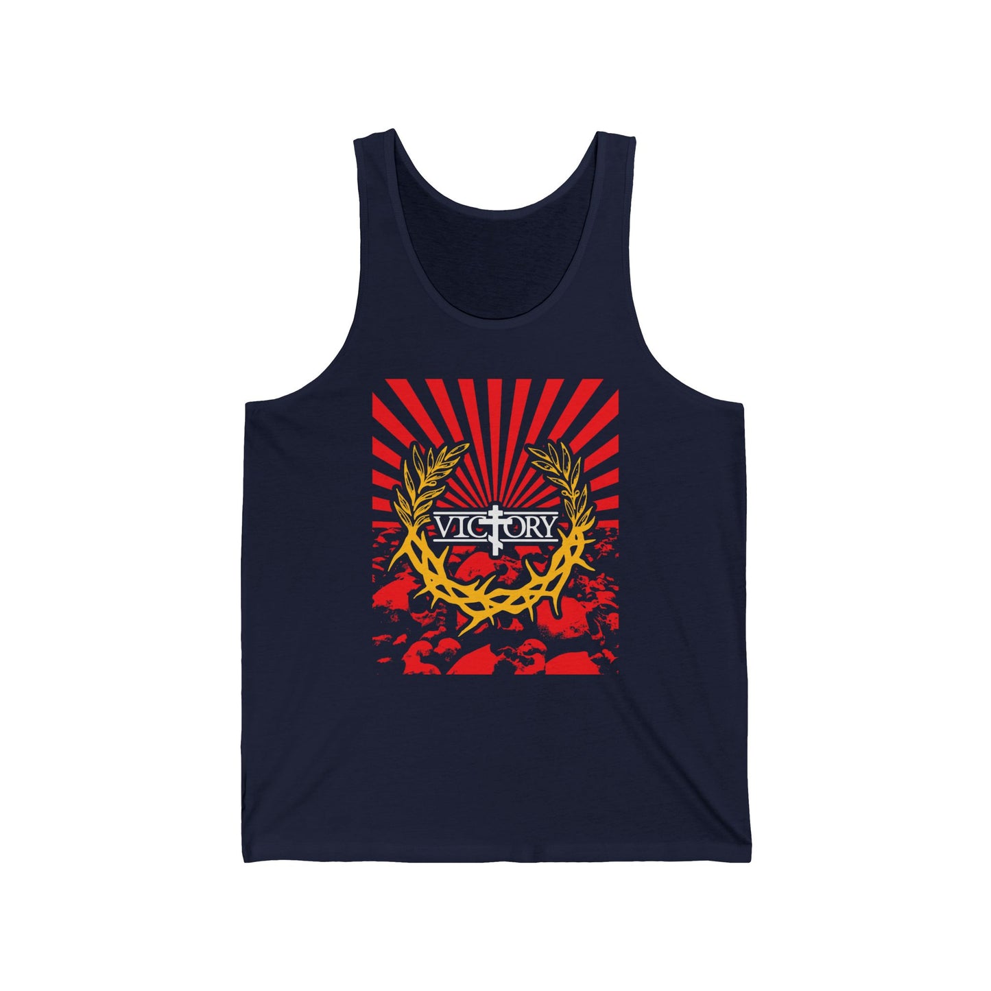 Victory Over Death No. 1 | Orthodox Christian Cotton Tank Top / Sleeveless Shirt