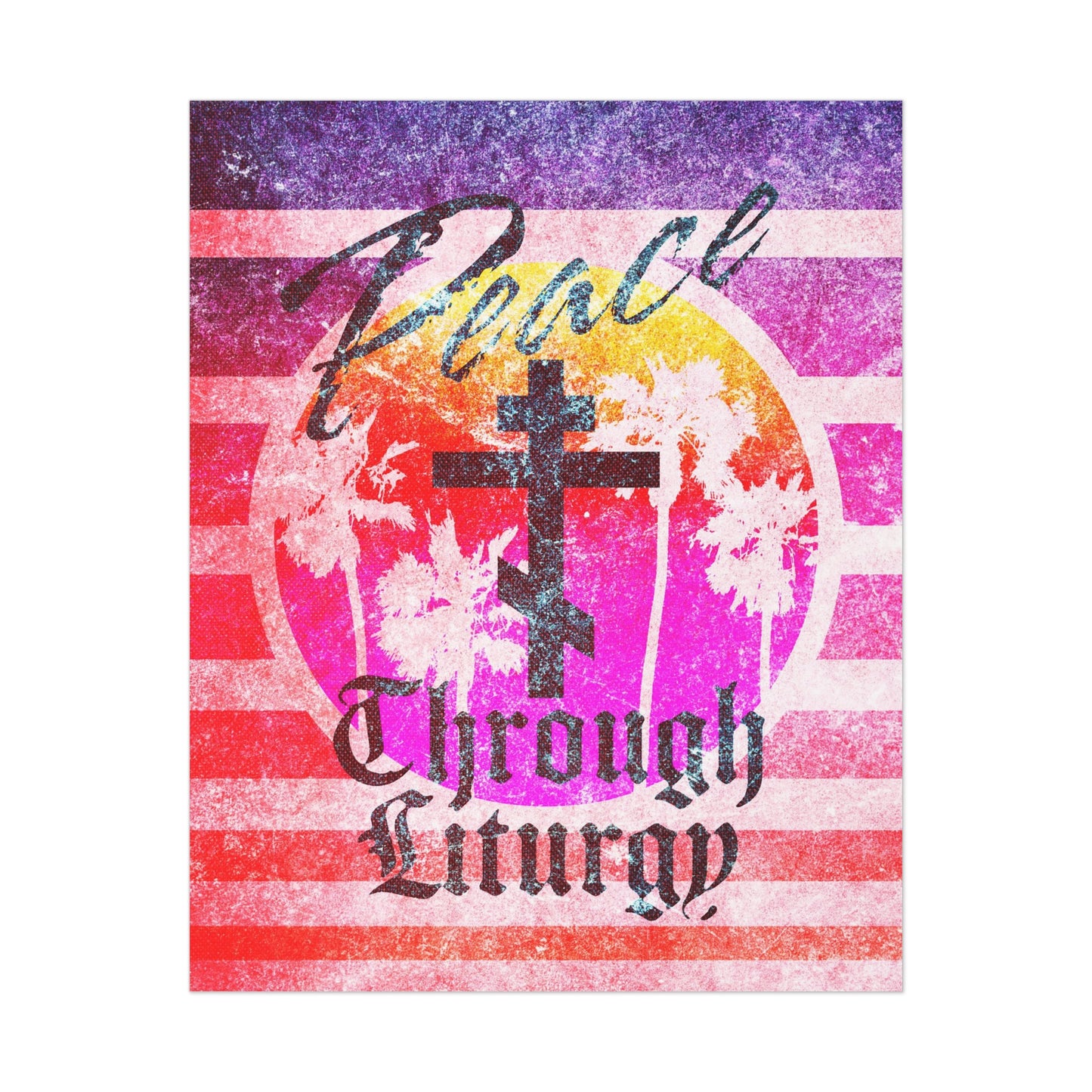 Peace Through Liturgy No. 1 | Orthodox Christian Art Poster