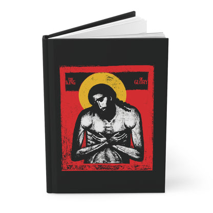 The King of Glory IconoGraphic No. 1 | Orthodox Christian Accessory | Hardcover Journal