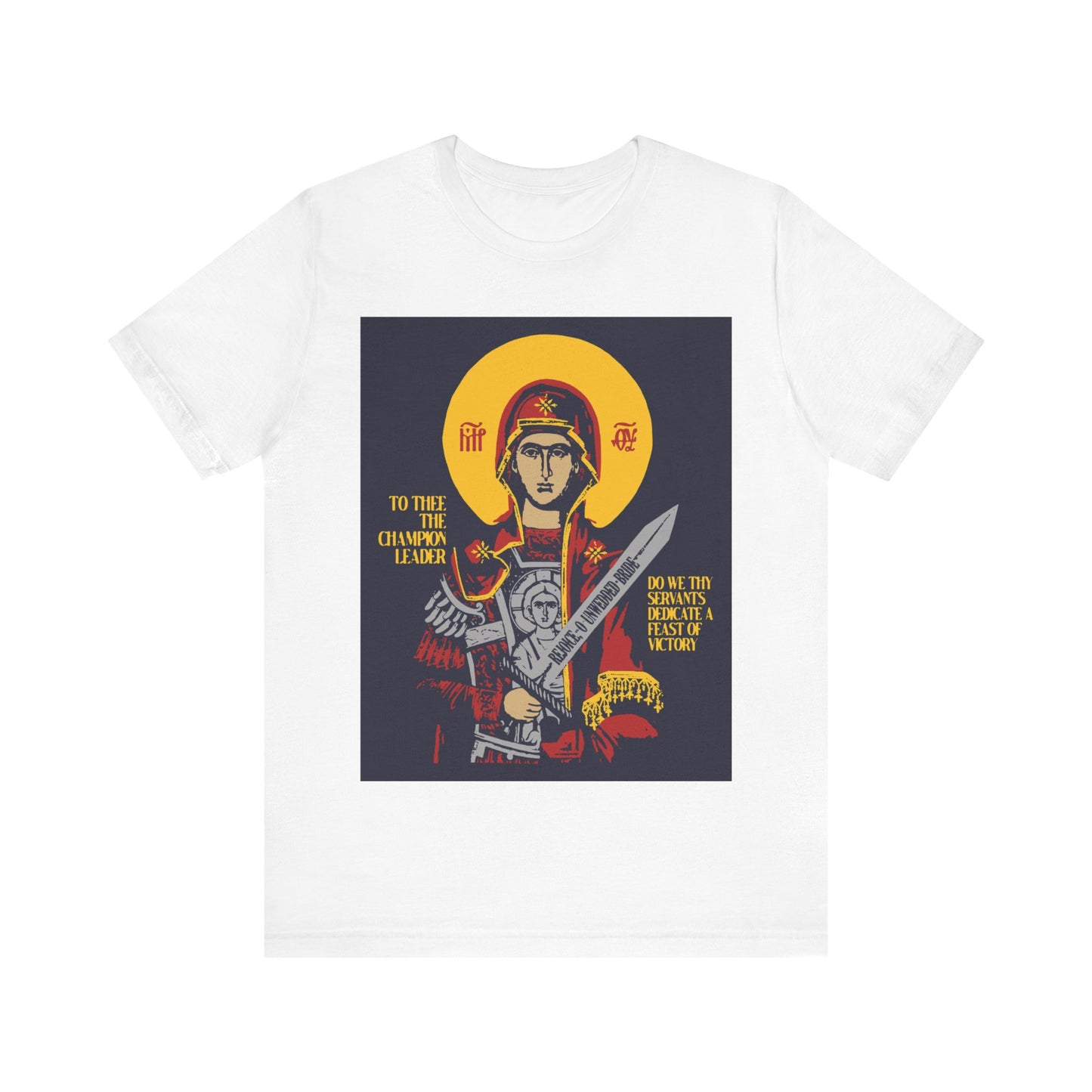 To Thee the Champion Leader No. 1 | Orthodox Christian T-Shirt