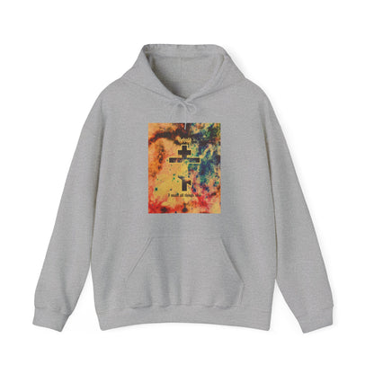 Behold, I Make All Things New (Revelation 21:5) | Cosmic Orthodox Cross On Inverted Starfield | Second Coming | Orthodox Christian Hoodie