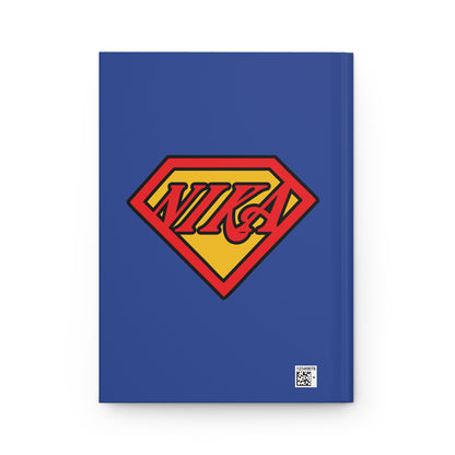 NIKA Superm@n Logo No. 1 | Orthodox Christian Accessory | Hardcover Journal