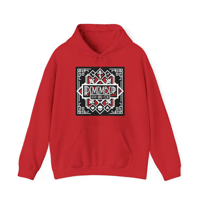 Remember You Will Die: Art Deco Design No.3 | Orthodox Christian Hoodie