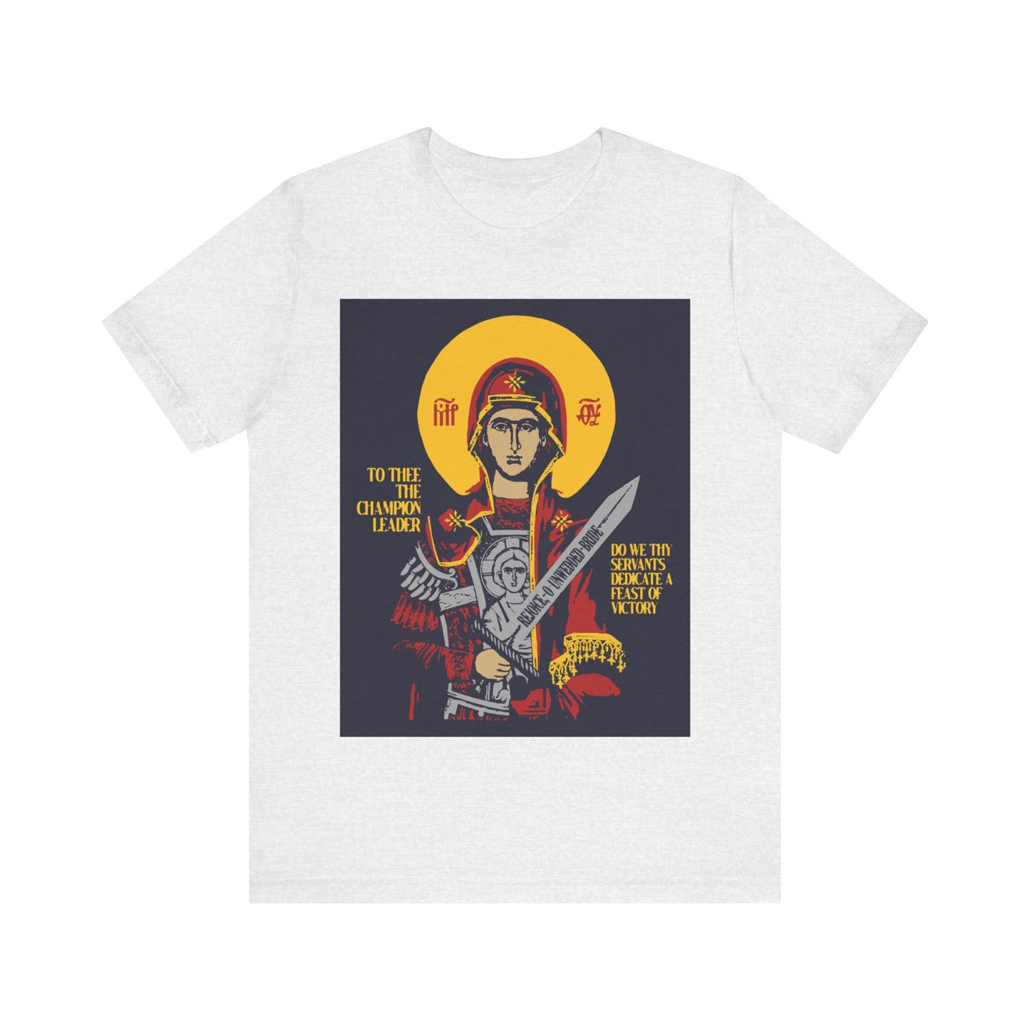 To Thee the Champion Leader No. 1 | Orthodox Christian T-Shirt