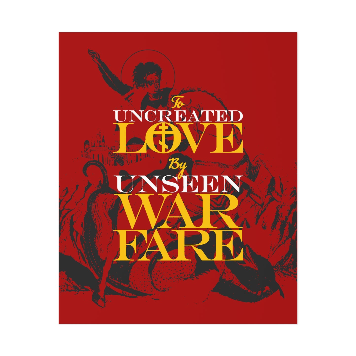 Uncreated Love No. 1 |  Orthodox Christian Art Poster