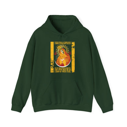 Our Lady the Gate of Dawn (Woman of the Apocalypse - Revelation 12:1) No. 2 | Orthodox Christian Hoodie