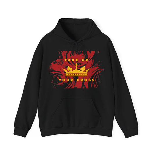 Take Up Your Cross No. 1 (Matthew 16:24-26) | Orthodox Christian Hoodie