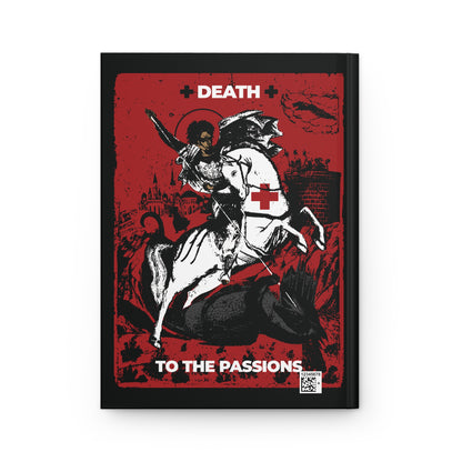 St George Slaying the Dragon | Death to the Passions | Unseen Warfare | Ascetic Orthodox Christianity | Orthodox Christian Hardcover Journal