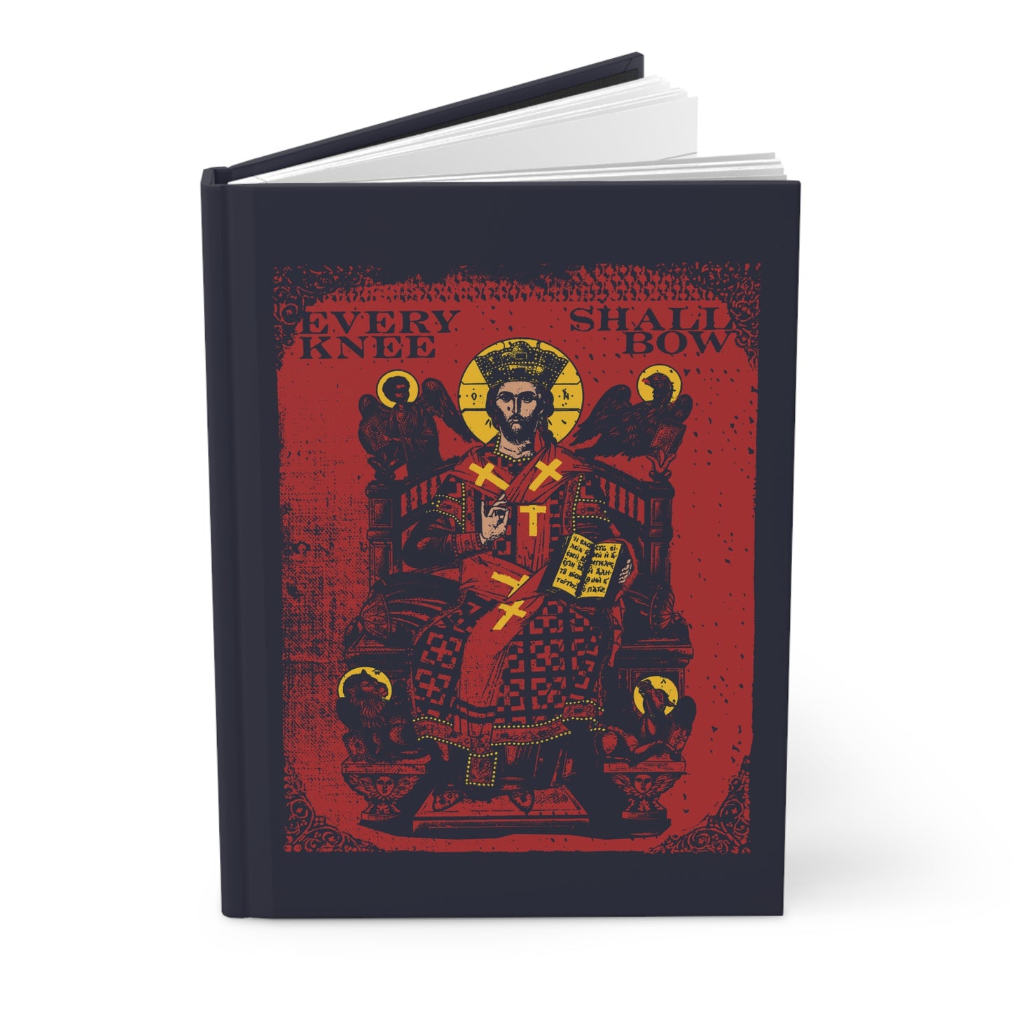 Every Knee Shall Bow (Jesus Christ IkonoGraphic) No. 1 | Orthodox Christian Hardcover Journal