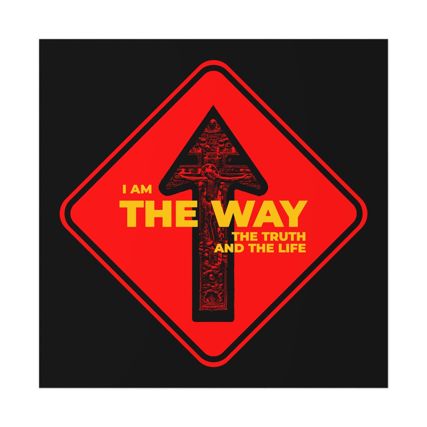 I Am the Way, the Truth and the Life No. 1 |  Orthodox Christian Art Poster