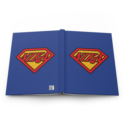 NIKA Superm@n Logo No. 1 | Orthodox Christian Accessory | Hardcover Journal