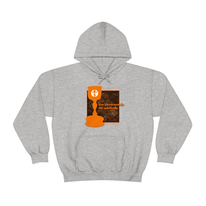 Live Sacramentally, Die Salvifically No. 3 | Orthodox Christian Hoodie / Hooded Sweatshirt