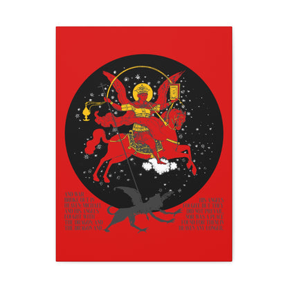 Archangel Michael of the Apocalypse No. 1 | Canvas IconoGraphik | Orthodox Christian Art