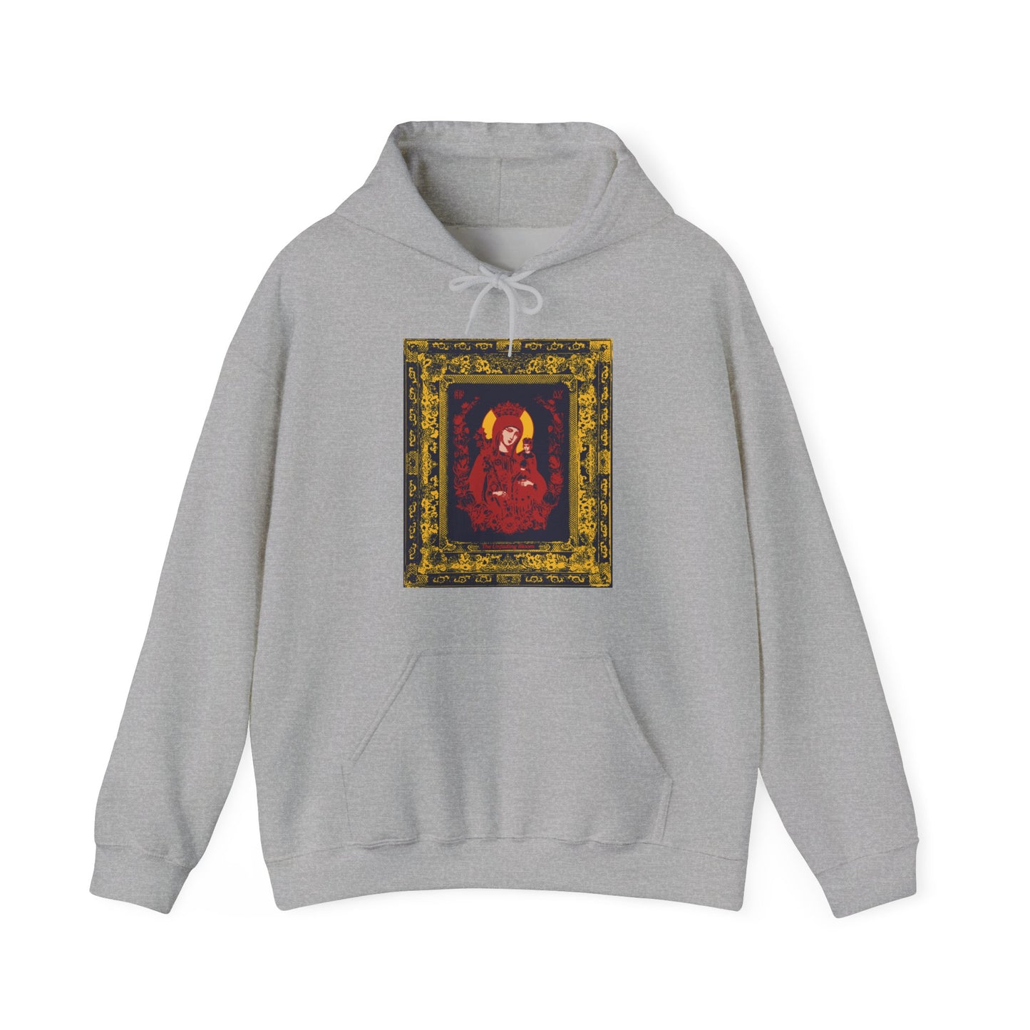 The Unfading Bloom (Theotokos Iconographic) No. 1 | Orthodox Christian Hoodie