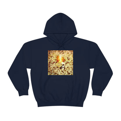 Art Cross: Rose & Skull No. 1 | Orthodox Christian Hoodie / Hooded Sweatshirt