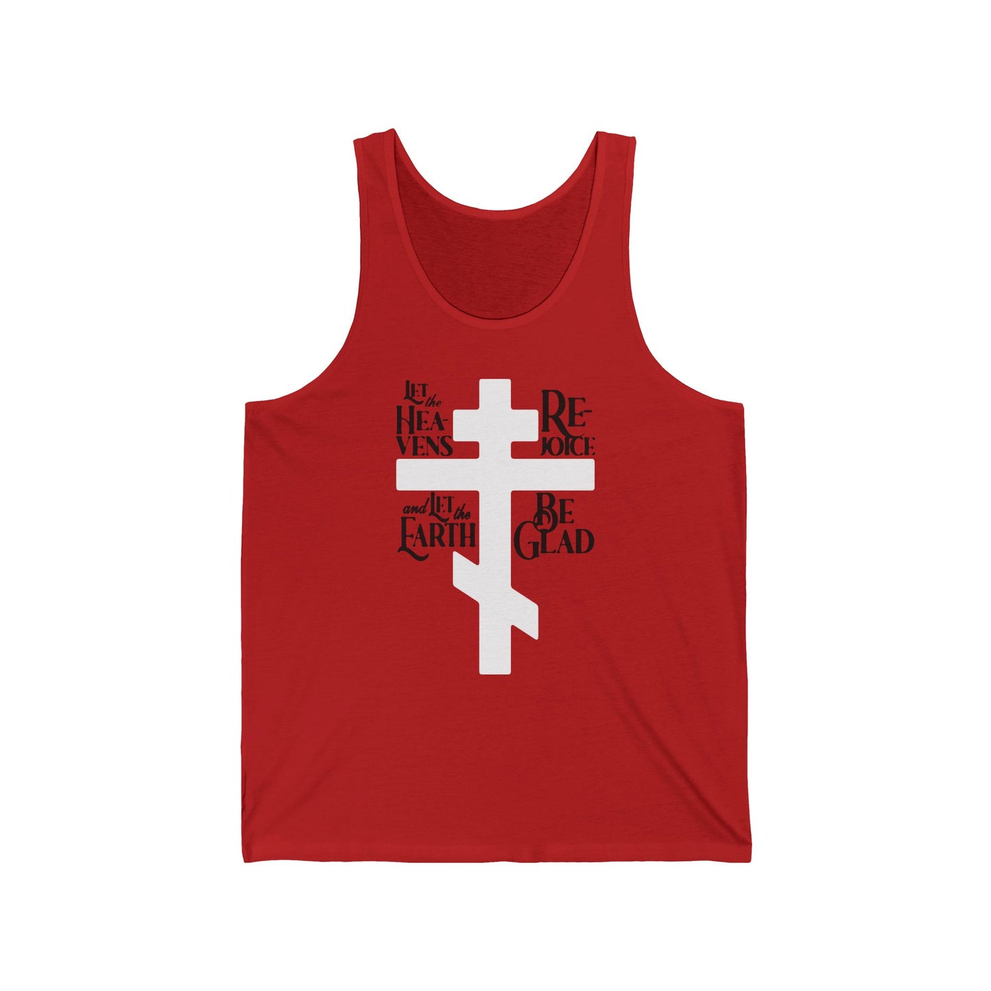Let the Heavens Rejoice | Psalm 96 (95 Septuagint) | Orthodox Christian Liturgical Hymn | Russian Cross | Orthodox Christian Tank Top