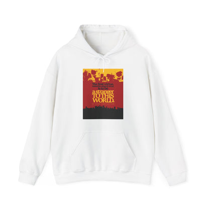 The Whole of Virtue is to Be a Stranger To this World (St John Chrysostom) | Skull Aesthetic | Orthodox Christian Hoodie / Hooded Sweatshirt