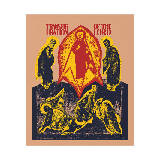 Transfiguration of the Lord No. 1 | Orthodox Christian Art Poster