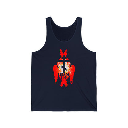 Choose Life No. 2 (Angel Wings) | Orthodox Christian Jersey Tank Top / Sleeveless Shirt