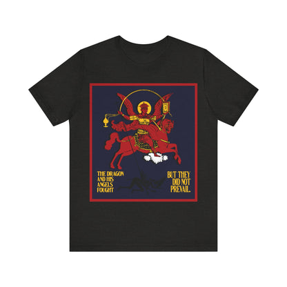 Archangel Michael of the Apocalypse No. 2 (Revelation 12:7-8) | Orthodox Christian T-Shirt