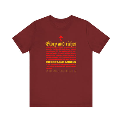 Inexorable Angels (St Ignatius Brianchaninov) No. 1 | Orthodox Christian T-Shirt