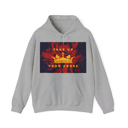 Take Up Your Cross No. 1 (Matthew 16:24-26) | Orthodox Christian Hoodie