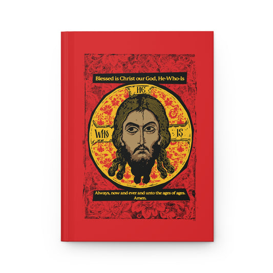 Icon Made-Without-hands (Mandylion/Image of Edessa) IconoGraphic No. 1 | Orthodox Christian Accessory | Hardcover Journal