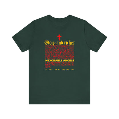 Inexorable Angels (St Ignatius Brianchaninov) No. 1 | Orthodox Christian T-Shirt