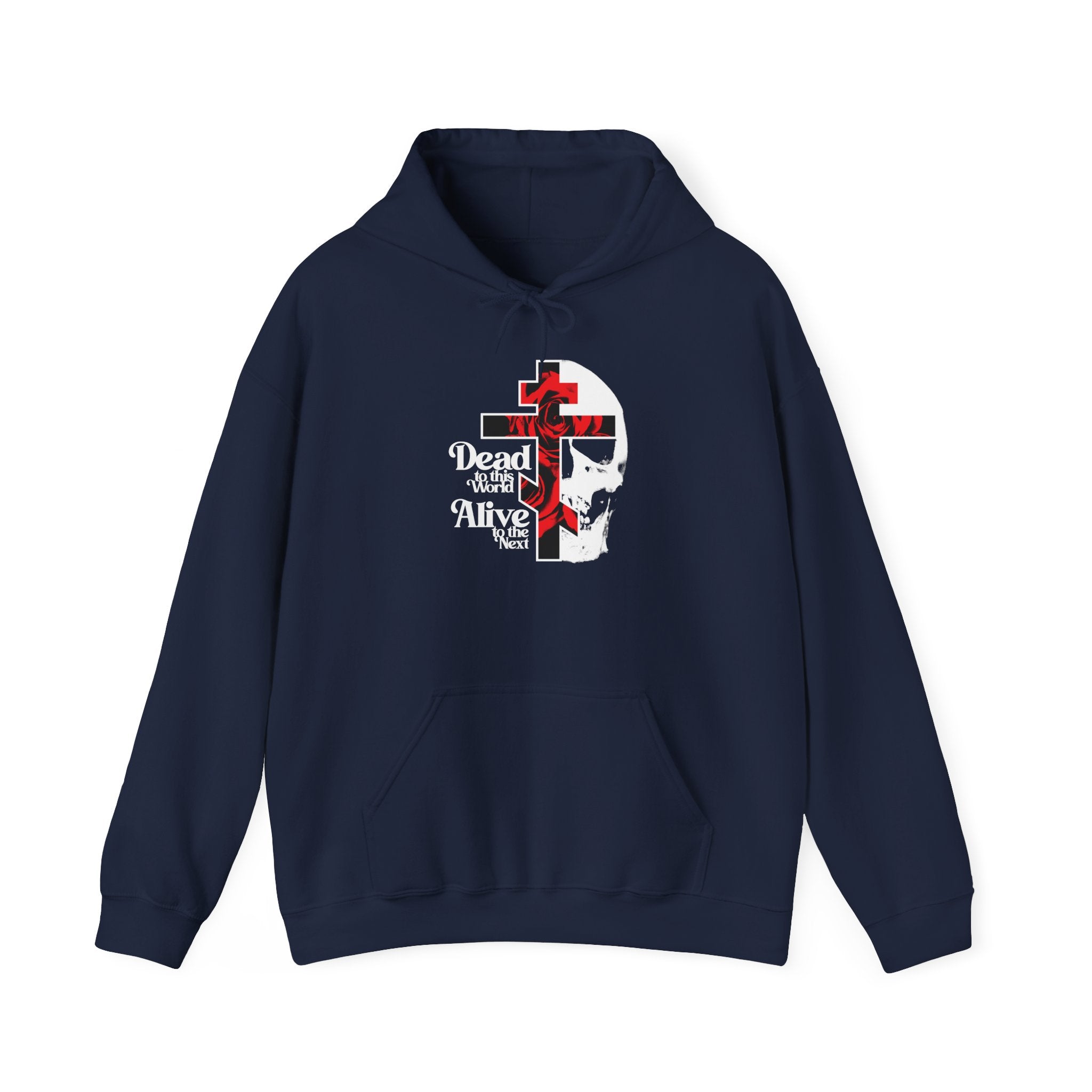 Dead to this World Skull Cross Bestselling Orthodox Christian Hoodie