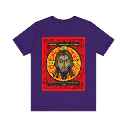 Icon Made-Without-hands (Mandylion/Image of Edessa) IconoGraphic No. 1 | Orthodox Christian T-Shirt