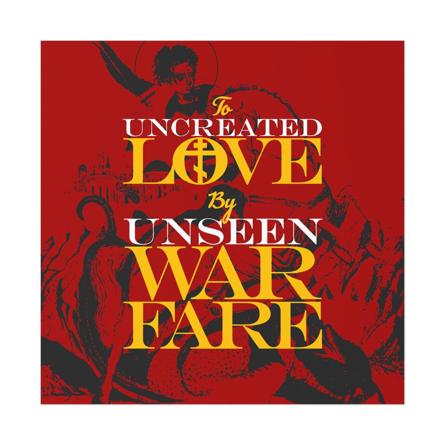 Uncreated Love No. 1 |  Orthodox Christian Art Poster