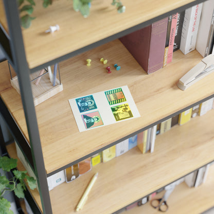 Fr Seraphim Rose 4x4 Sticker Sheet No. 1 | It's Later Than You Think | Modern Saint Graphic Decor | Apocalyptic | Orthodox Christian Stickers