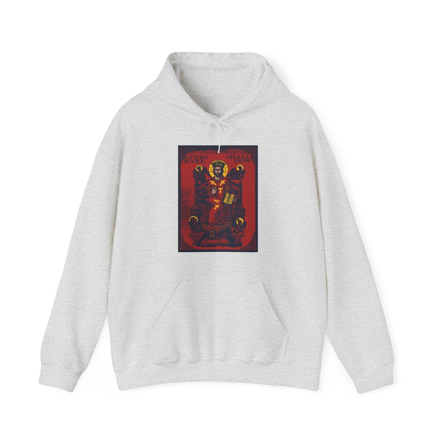 Every Knee Shall Bow (Jesus Christ IkonoGraphic) No. 1 | Orthodox Christian Hoodie