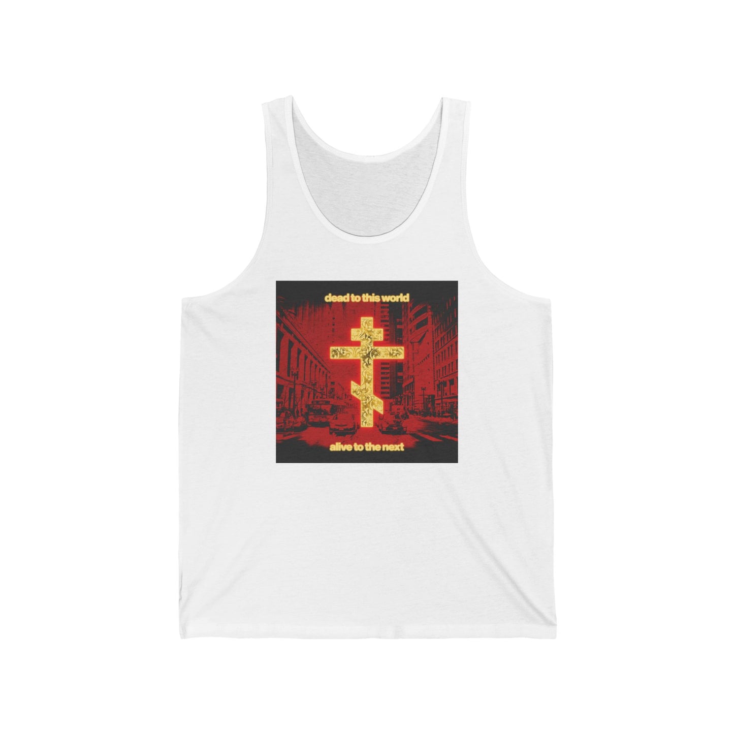 Dead to This World No. 4 | Orthodox Christian Jersey Tank Top / Sleeveless Shirt