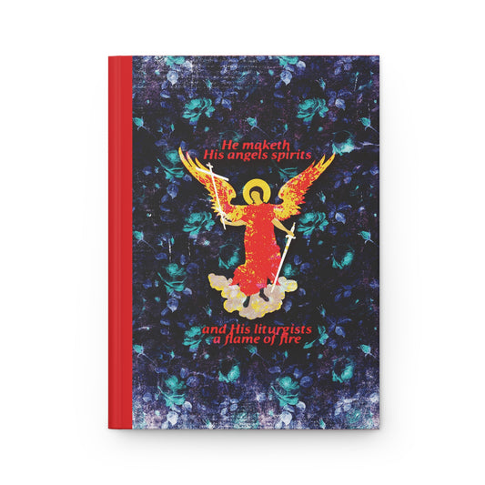 He Maketh His Angels Spirits (Psalm 103 LXX) No. 1 | Orthodox Christian Accessory | Hardcover Journal