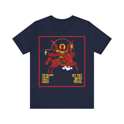 Archangel Michael of the Apocalypse No. 2 (Revelation 12:7-8) | Orthodox Christian T-Shirt