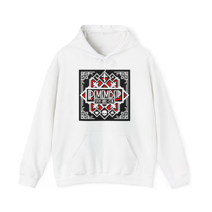 Remember You Will Die: Art Deco Design No.3 | Orthodox Christian Hoodie