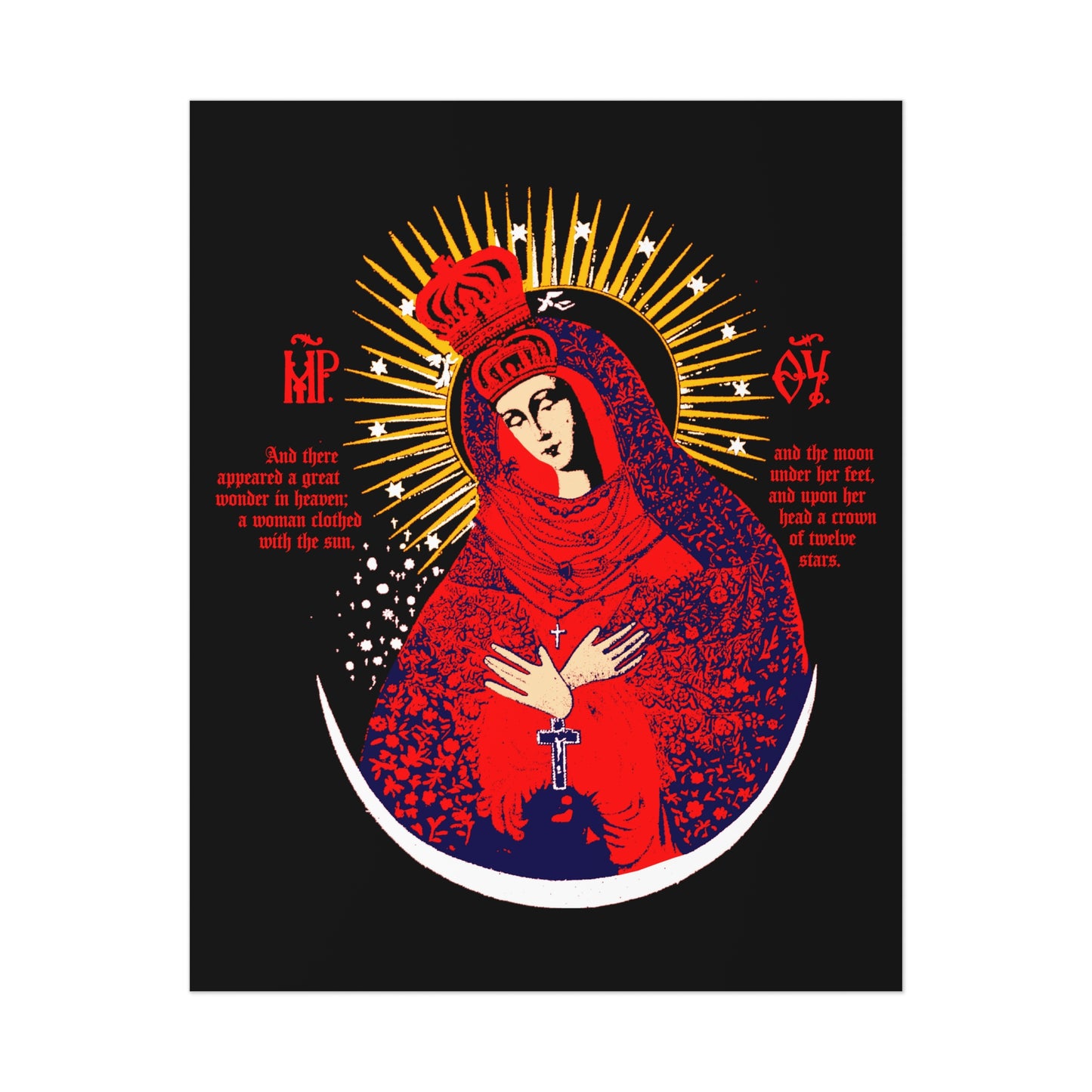 Our Lady the Gate of Dawn No. 1 | Orthodox Christian Art Poster