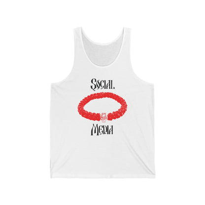 Social Media No. 2 (Prayer Rope) | Orthodox Christian Jersey Tank Top / Sleeveless Shirt