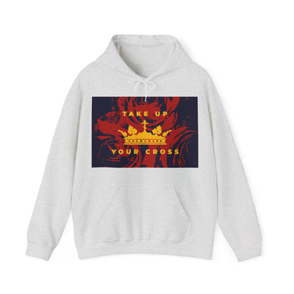 Take Up Your Cross No. 1 (Matthew 16:24-26) | Orthodox Christian Hoodie