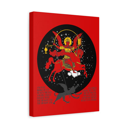 Archangel Michael of the Apocalypse No. 1 | Canvas IconoGraphik | Orthodox Christian Art