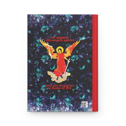 He Maketh His Angels Spirits (Psalm 103 LXX) No. 1 | Orthodox Christian Accessory | Hardcover Journal