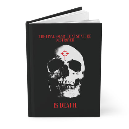 The Final Enemy That Shall Be Destroyed No. 1  | Orthodox Christian Accessory | Hardcover Journal