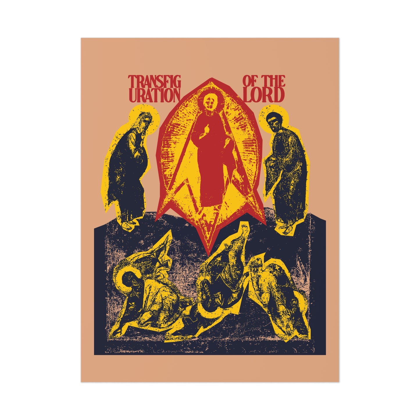 Transfiguration of the Lord No. 1 | Orthodox Christian Art Poster