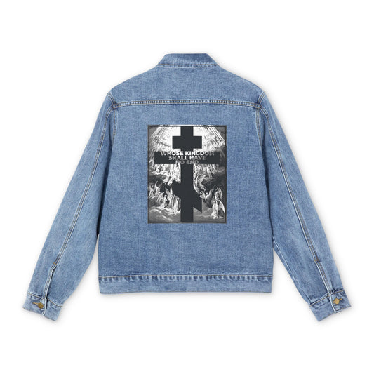 Whose Kingdom Shall Have No End | Nicene Creed / Symbol of Faith | Apocalypse | Revelation | Gustave Dore Etching | Orthodox Jean Jacket