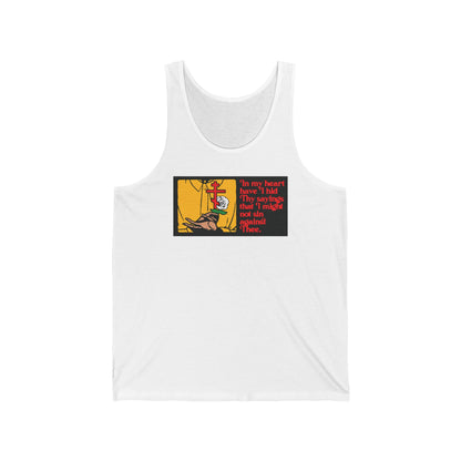 In My Heart Have I Hid Thy Sayings (Psalm 117/118) 1 | Orthodox Christian Tank Top