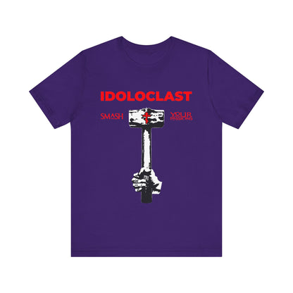Idoloclast Idol-Smasher | Jesus Fist w/ Sledgehammer | Smash Your Passions | Orthodox Christian T-Shirt