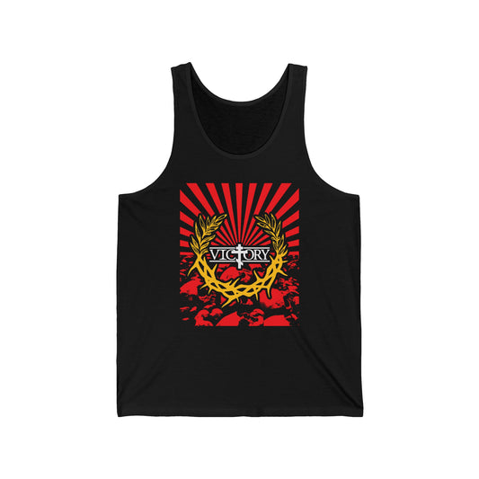 Victory Over Death No. 1 | Orthodox Christian Jersey Tank Top / Sleeveless Shirt